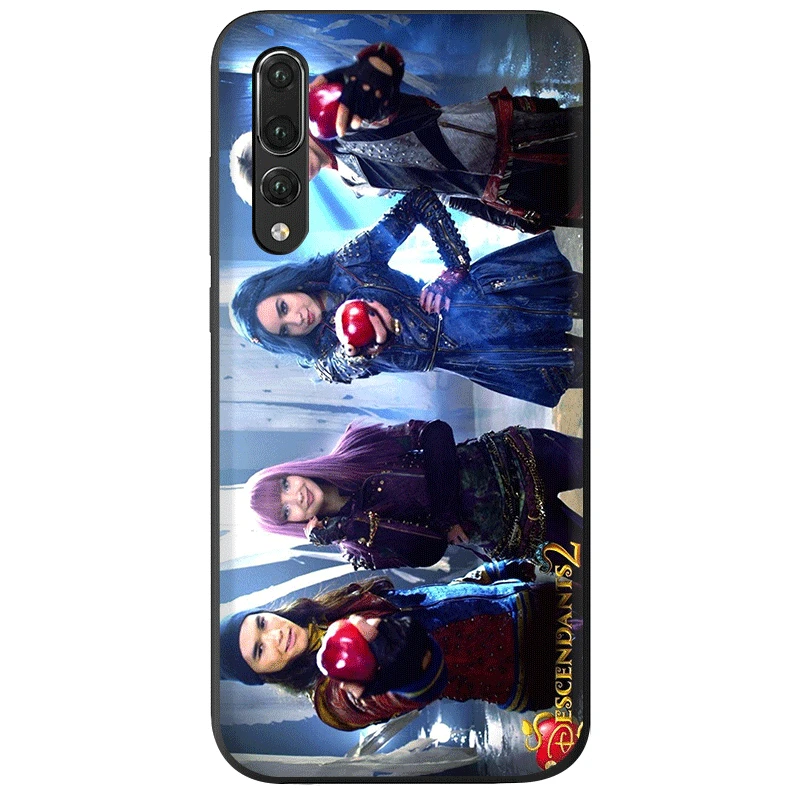 Силиконовый TPU чехол для Huawei P8 P9 P10 P20 Lite MINI Pro Psmart крышка изображением героев фильма «наследники» 2 - Цвет: B8