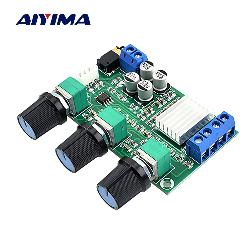 

AIYIMA TPA3116D2 Power Mini Amplifier 2x80W Stereo 2.0 Treble Bass Digital Audio Amplifiers AMP For Home Theater Sound System