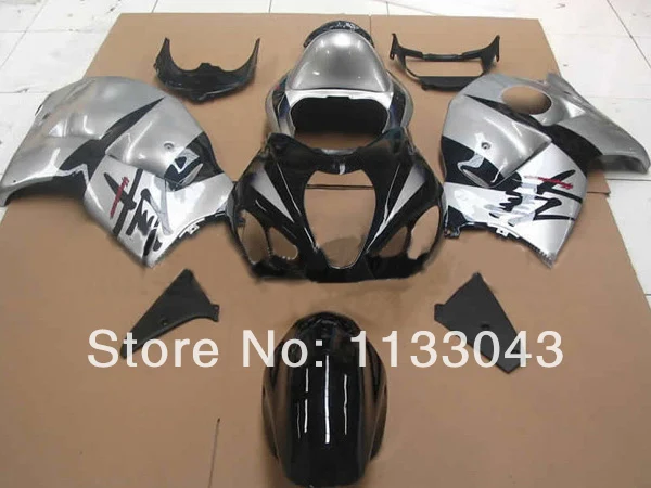 

Injection For SUZUKI Hayabsa GSXR1300 GSX-R1300 GSXR 1300 96 97 98 99 00 01 02 03 04 05 06 07 Silver Black Fairing