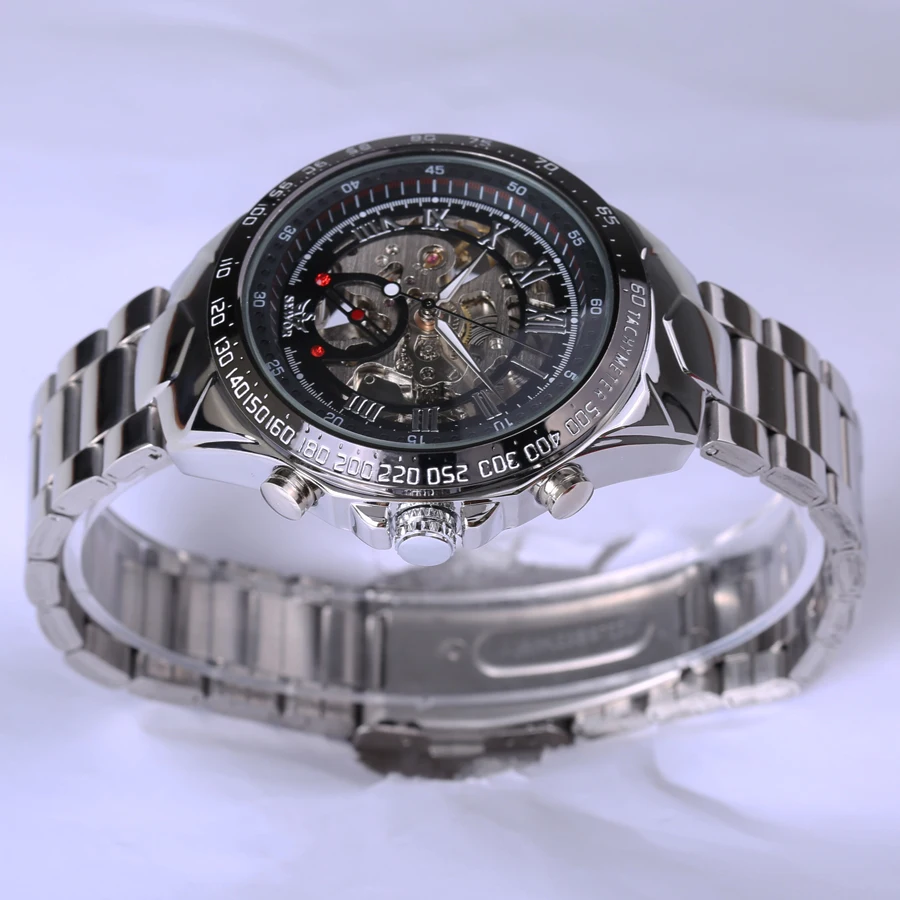Новинка года SEWOR Роскошные Брендовые мужские часы автоматические механические часы модные повседневные мужские спортивные часы полностью Стальные наручные часы