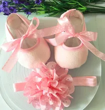 Pink font b Kids b font font b Shoes b font for Girl Princess Lace Headband