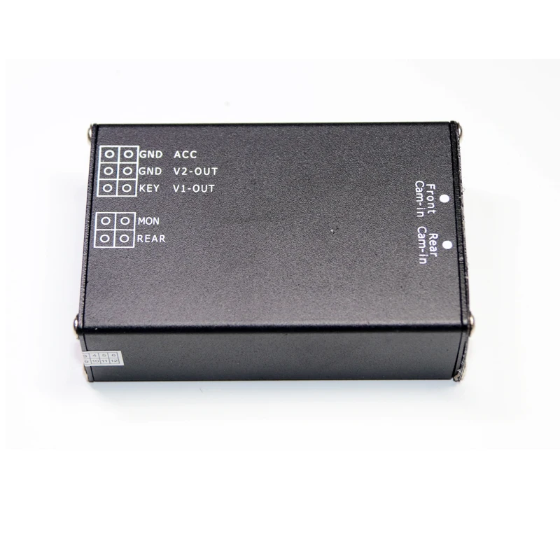 

for rear and front car camera connection Car Camera Switch with Combiner control box for 2 camera system video control switch