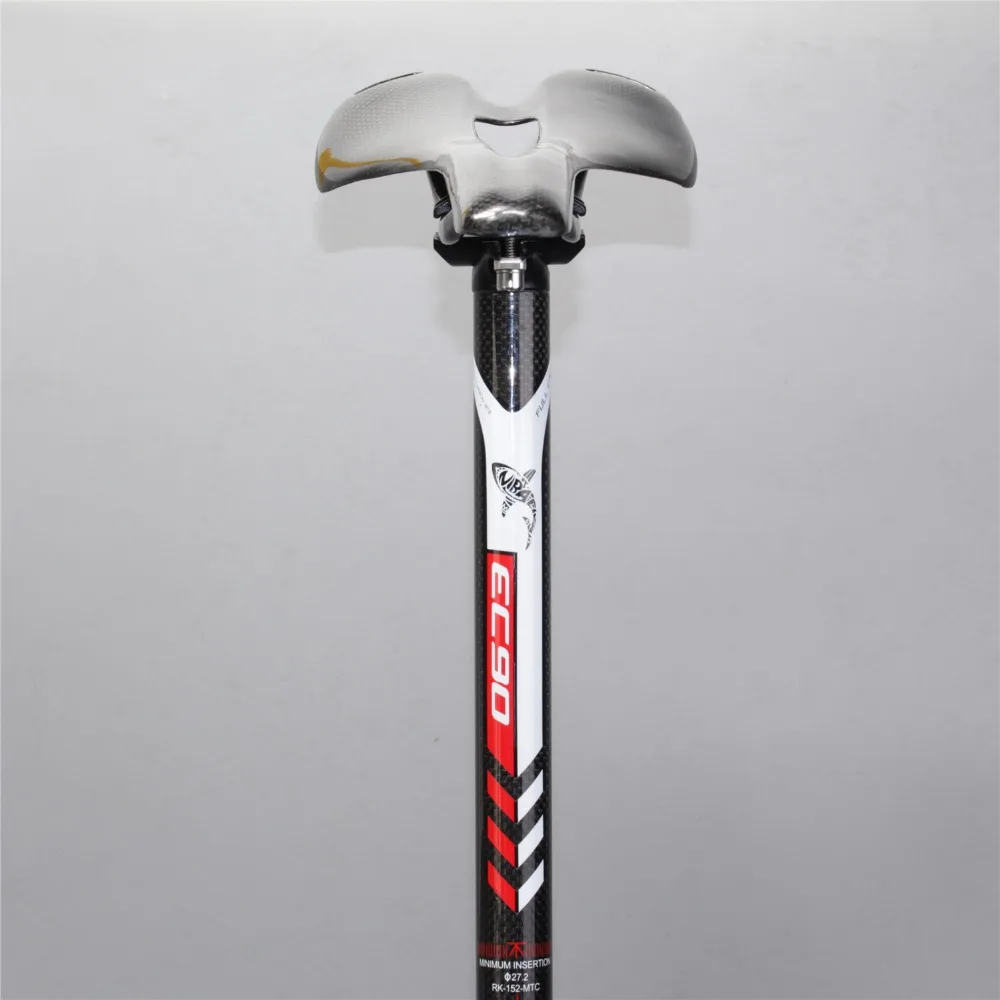 EC90 3K Carbon MTB Bike Seatpost Double Nail Road Bicycle Seatpost Carbon Fibre Bike Seat Post Ultralight Cycling Seat Tube (12)