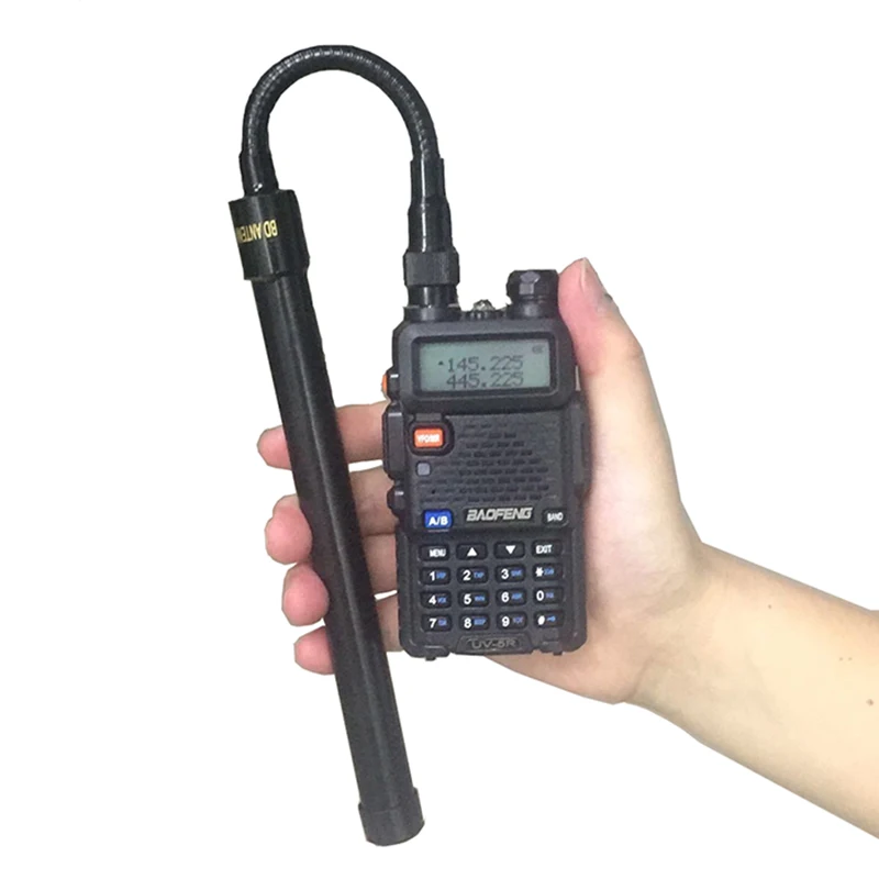 Оригинальная антенна nagoo uhf 400 470 МГц выдвижная для тактической антенны WOUXUN hytera