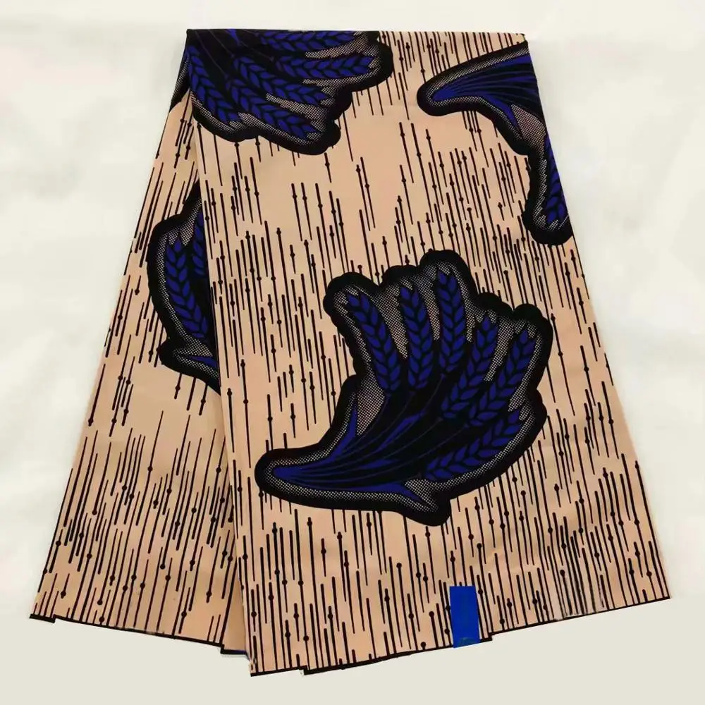 

Batik style african java wax print fabric cotton 6 yards High quality african Ankara Java prints wax fashion designs!OT-4340