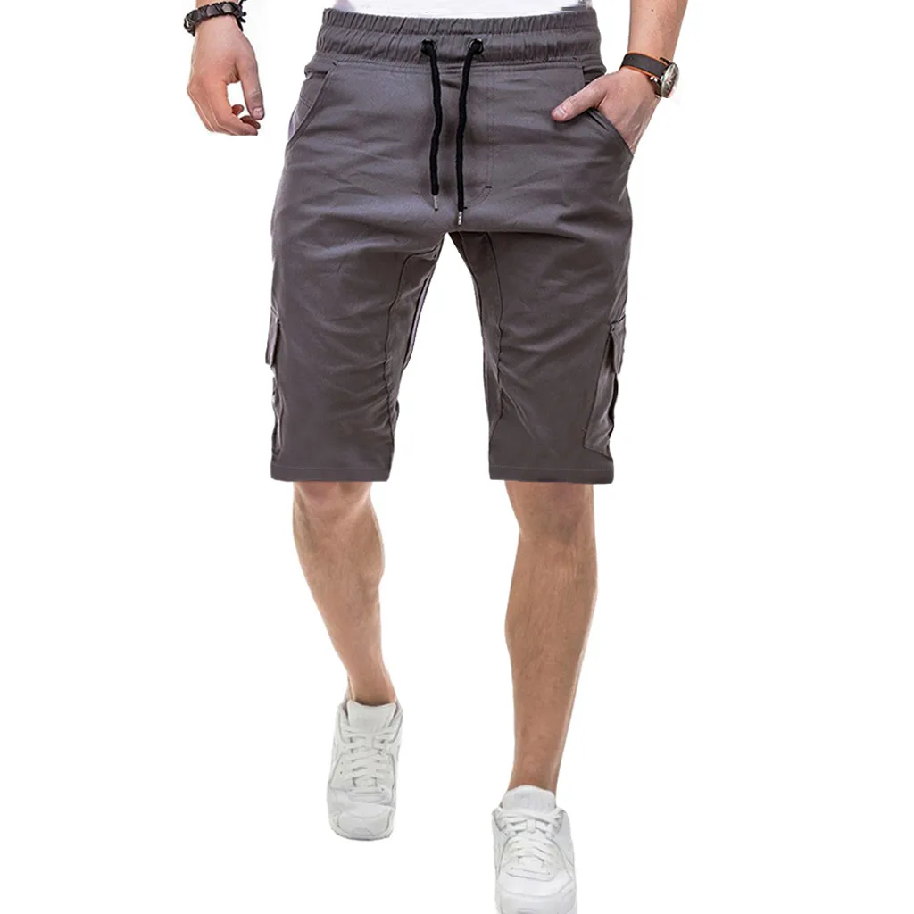 Для мужчин спортивные чистый цветная повязка Повседневное свободные спортивные брюки с завязками шорты штаны шорты проект "Для мужчин Лидер продаж Повседневное Homme качество низ