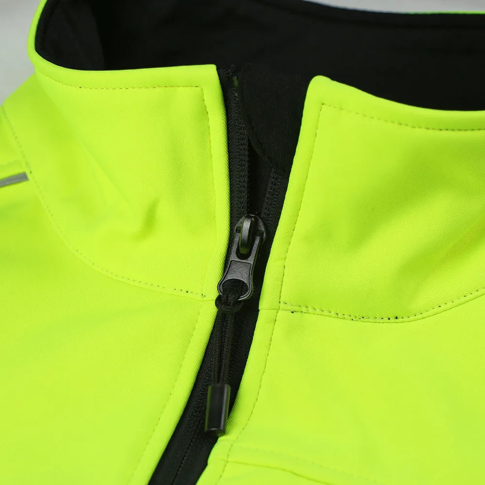 ARSUXEO Мужская велосипедная Куртка зимняя теплая велосипедная одежда ветрозащитная мягкая оболочка спортивная куртка MTB велосипедная Джерси