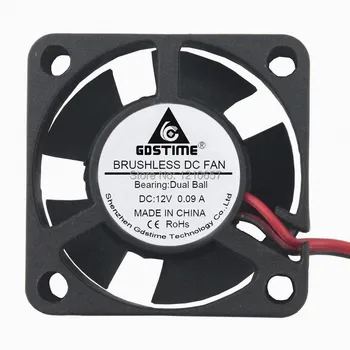 

2 Pieces Lot Gdstime 3010B 30mm 30x10mm 3cm DC 12V 2Pin Ball-bearing Cooling Fan
