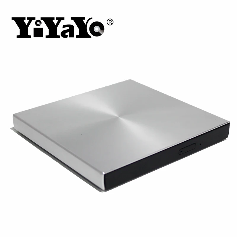 YiYaYo USB 3.0 Aluminum Alloy External DVD Burner CD Player Slim Portatil Optical Drive For MacBook Laptop/Windows Notebook YiYaYo USB 3.0 Aluminum Alloy External DVD Burner CD Player Slim Portatil Optical Drive For MacBook Laptop/Windows Notebook