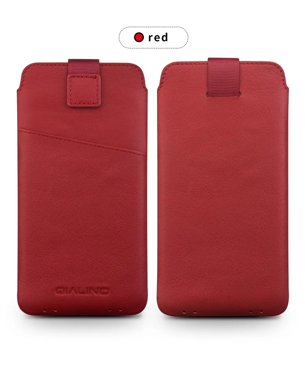 QIALINO new arrival For iphone 6 6s 4.7 Case new case Pouch for iphone 6 plus 6s plus 5.5" Leather with Card Slot Luxury Case lifeproof case iphone 8