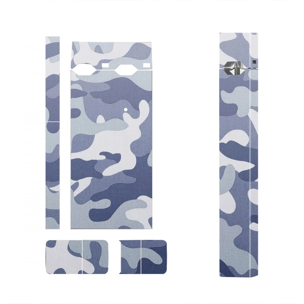 

Camo Color Sticker Vape Cover Stickers Suitable For JUUL 2.5D Stereo Film Skin 3M Adhesive for JUUL Skin Sticker