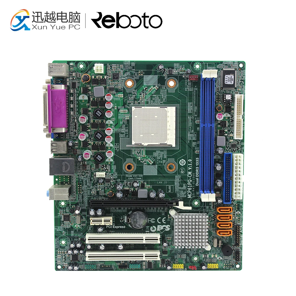 

For Foxconn MCP61PQ-CM Desktop Motherboard N61 AMD N61 i3 i5 i7 DDR3 8G SATA3 USB2.0 M-ATX