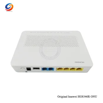 

Hottest 100pcs Original HG8346R EPON Terminal ONU ONT Router,4FE+2Tel+USB+WIFI Echolife Wireless Network Equipment