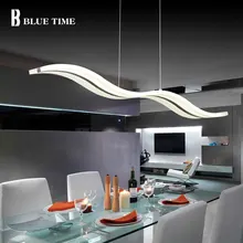 38W Kitchen Led Pendant Light Modern For Living Room Dining Room Hanglamp LED Lustre Acrylic Pendant Lamp Home Lighting Fixtures