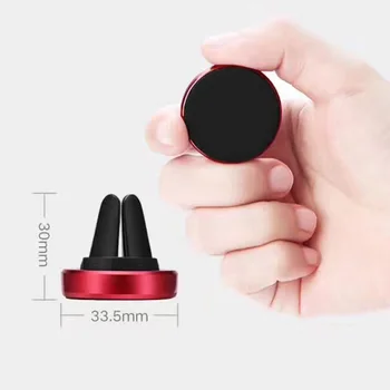 

Mini Car Phone Holder Universal Magnetic Air Vent Mount Stand for iPhone Samsung Huawei Xiaomi M8617