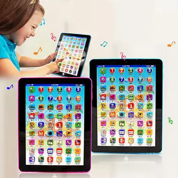 

Musical Simulation Touch Tablet Learning Machine Bilingual Educational Kids Toy