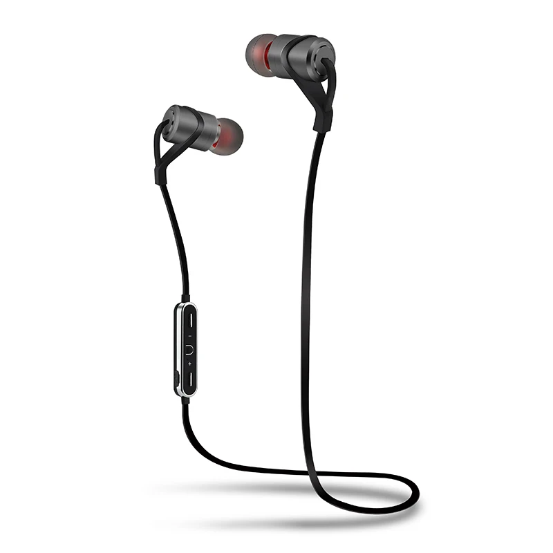GDLYL Новые беспроводные Bluetooth наушники спортивные для бега Металлическая