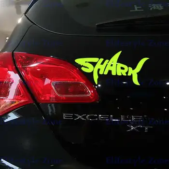 

Funny Creative Cartoon Car Styling Fish Shark Car Decals Body Accessories Decoration Decals