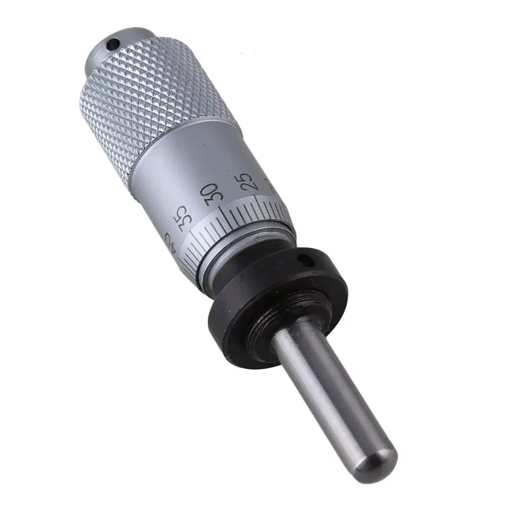 Silver Range 0 13mm Round Needle Type Measure Tool Knurled Adjustment