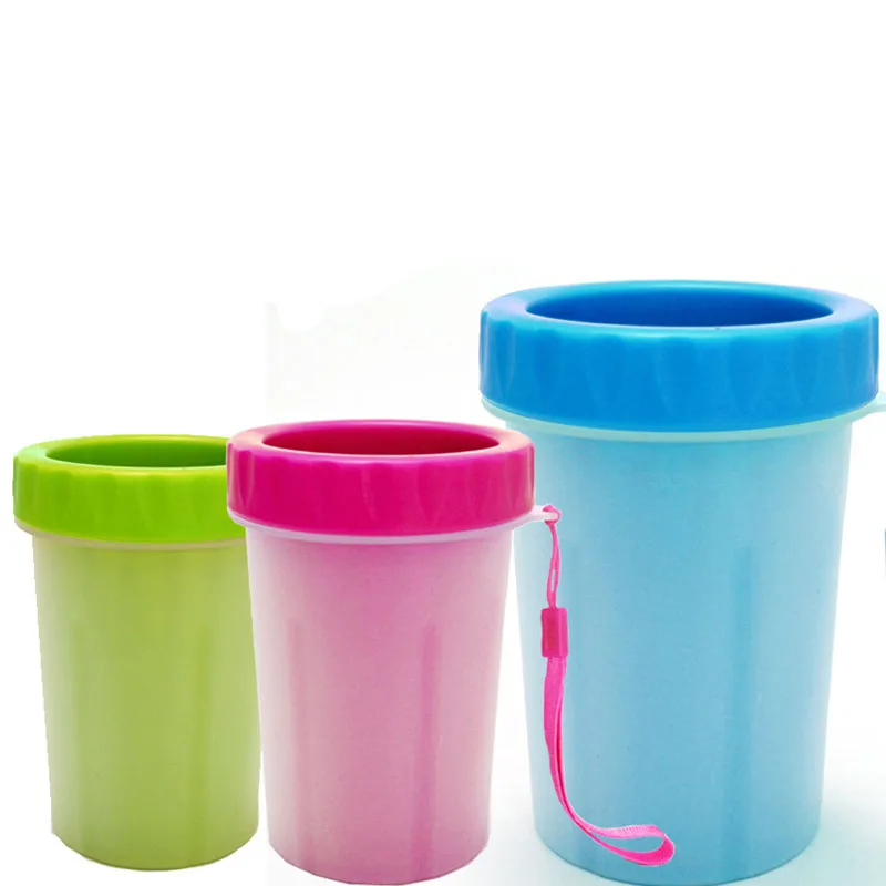 

Pet Foot Washer Cup Pet Cats Dogs Foot Clean Cup Cleaning Tool Soft Silicone Washing Brush Paw WasherDog Paw Cleaner