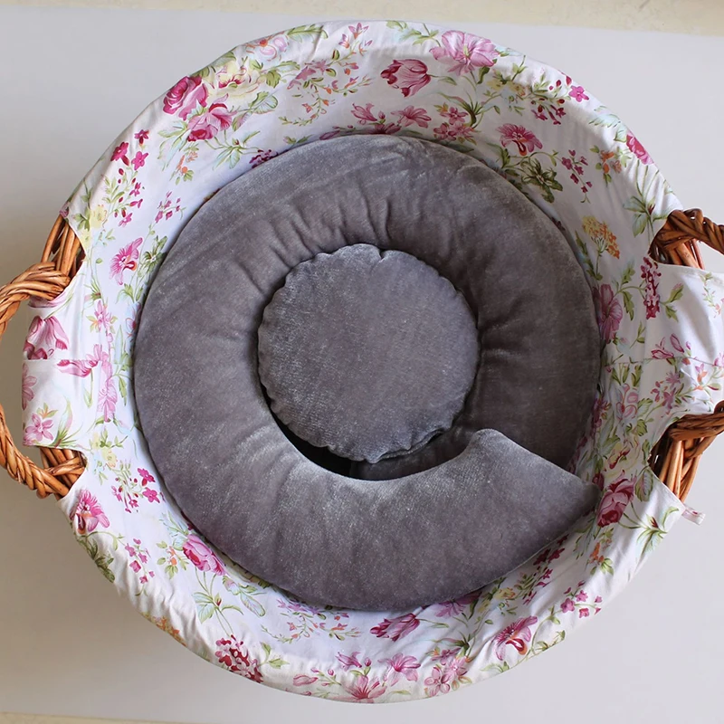 Newborn Photography Blanket Baby Photo Shoot Posing Basket Blanket