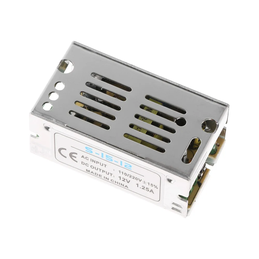 

AC 110V-220V TO DC 5V 12V 24V Switch Power Supply Driver Adapter LED Strip Light