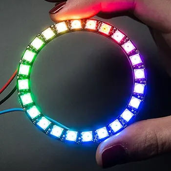 

CJMCU 24 Bit WS2812 5050 RGB LED Built-in Full-Color Driving Lights