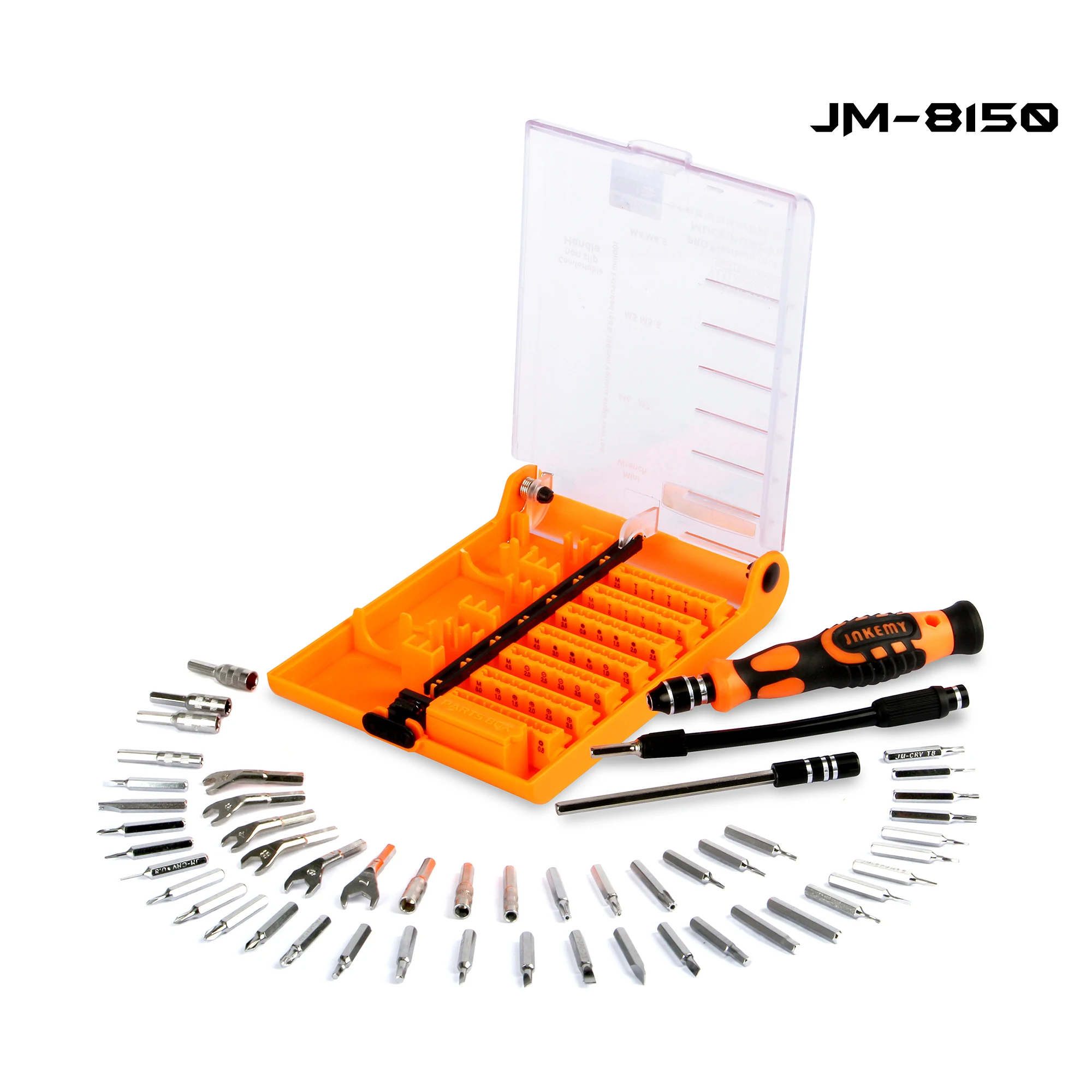 

54 in 1 Electronic Model Tool Kit Adjustable Magnetic Screwdriver Set For PC/Camera/UAV/Telephone Precision Hand Tools Set JM