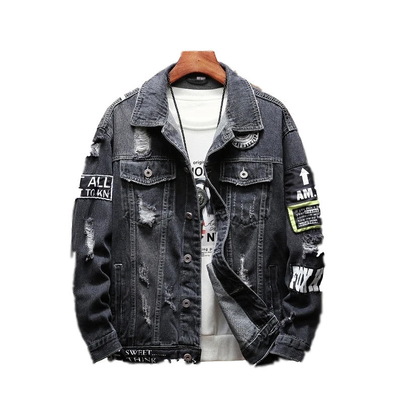 Punk Sudadera Hole Streetwear Hip Hop 