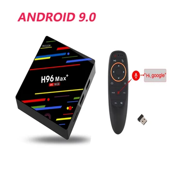 

H96 MAX plus + Android 9.0 TV Box 2GB RAM 16GB ROM Set Top Box RK3328 2.4G/5G Wifi