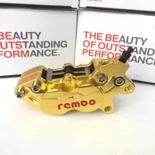 Motorcycle Brake Caliper 40mm Mounting P4 Piston Motor Brake Pump For Honda Yamaha Kawasaki Suzuki Modify Motorcycle accessories Motorcycle Brake Caliper 40mm Mounting P4 Piston Motor Brake Pump For Honda Yamaha Kawasaki Suzuki Modify Motorcycle accessories
