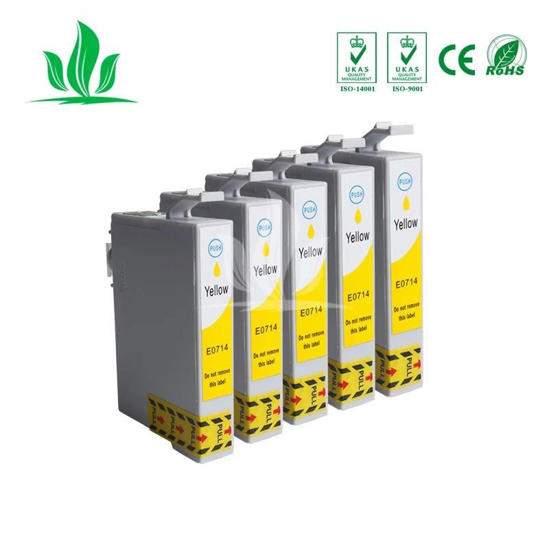 5 шт. 0711xl совместимый чернильный картридж для принтера EPSON B40W BX300F BX600FW BX610FW BX3450F S20 S21