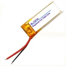 10 шт./партия TTVXO 60 мАч батарея для Fitbit One Smartband смарт-браслет батарея LSSP281324AB