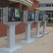 Наружная горизонтальная экран цифровых носителях рекламы 42 inch вертикальный наружные рекламные витрины