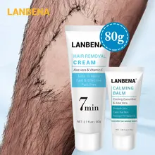 LANBENA крем для удаления волос безболезненное удаление депиляция успокаивающий бальзам нежный эффективный Эпилятор питательный ремонт уход за телом