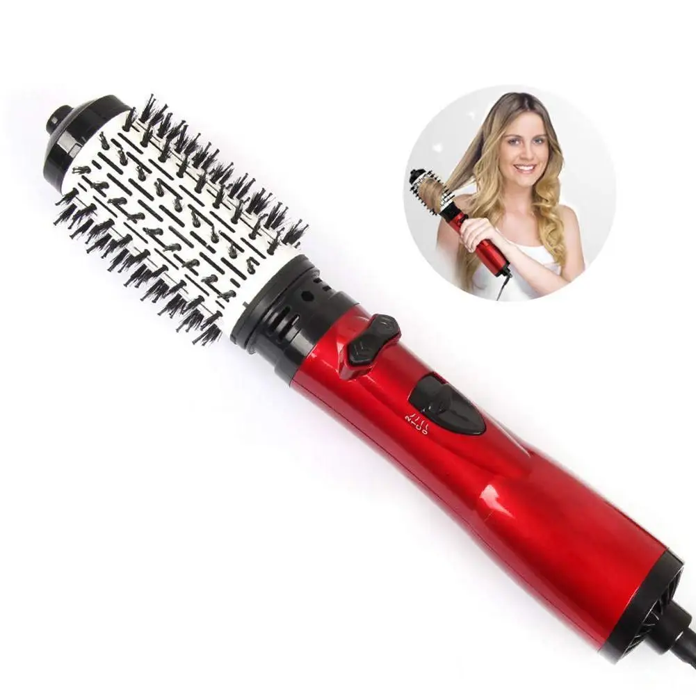 

Multifunctional 2 in 1 Electric Hair Curler Combs Rotating Hot Hair Brush Fashion Styler Comb Styling Straightener Curling Comb