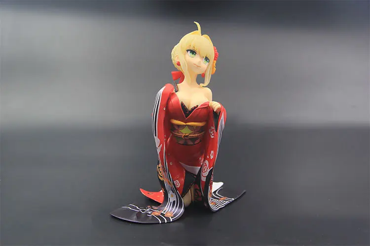 

Fate Extra Nero Action Figure Kimono Ver. Nero Claudius Caesar Augustus Germanicus PVC figure Toys Anime 17CM