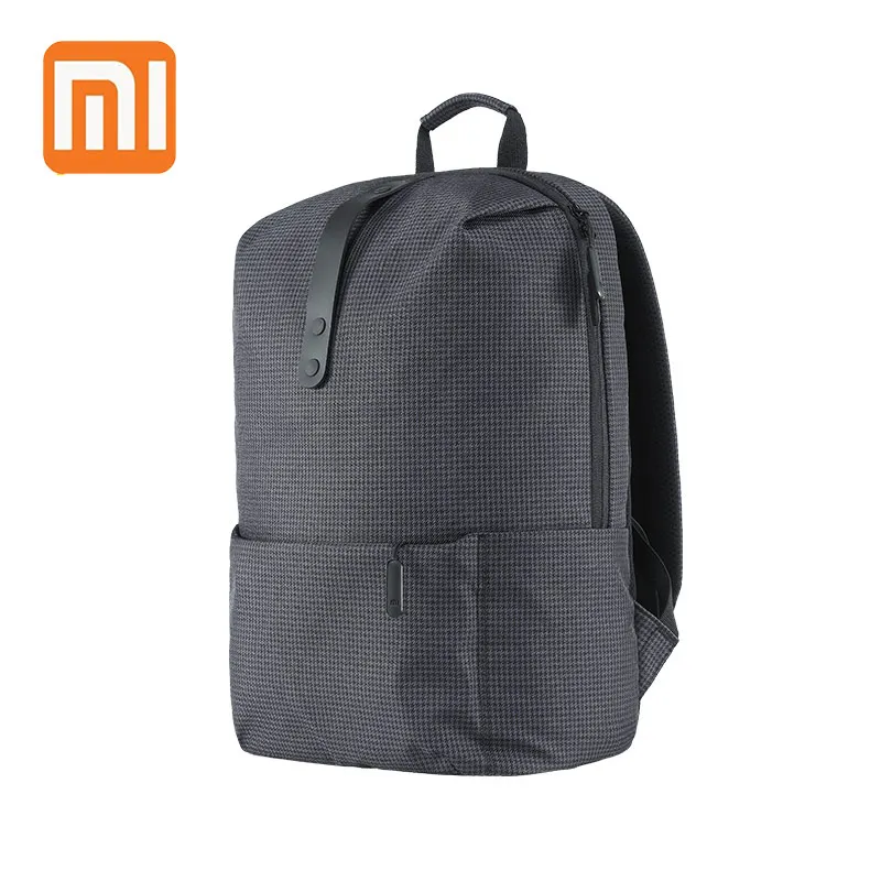 Xiaomi College estilo mochila portátil de 15,6 pulgadas bolsas de gran capacidad 18L la escuela para los hombres y las mujeres chico chica estilo Preppy