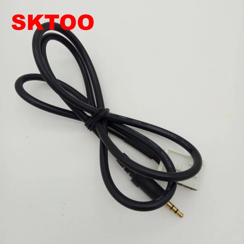 SKTOO подходит для peugeot 207 307 308 408 для Citroen C5 CD-плеер аудио Вход провода/линейный вход AUX