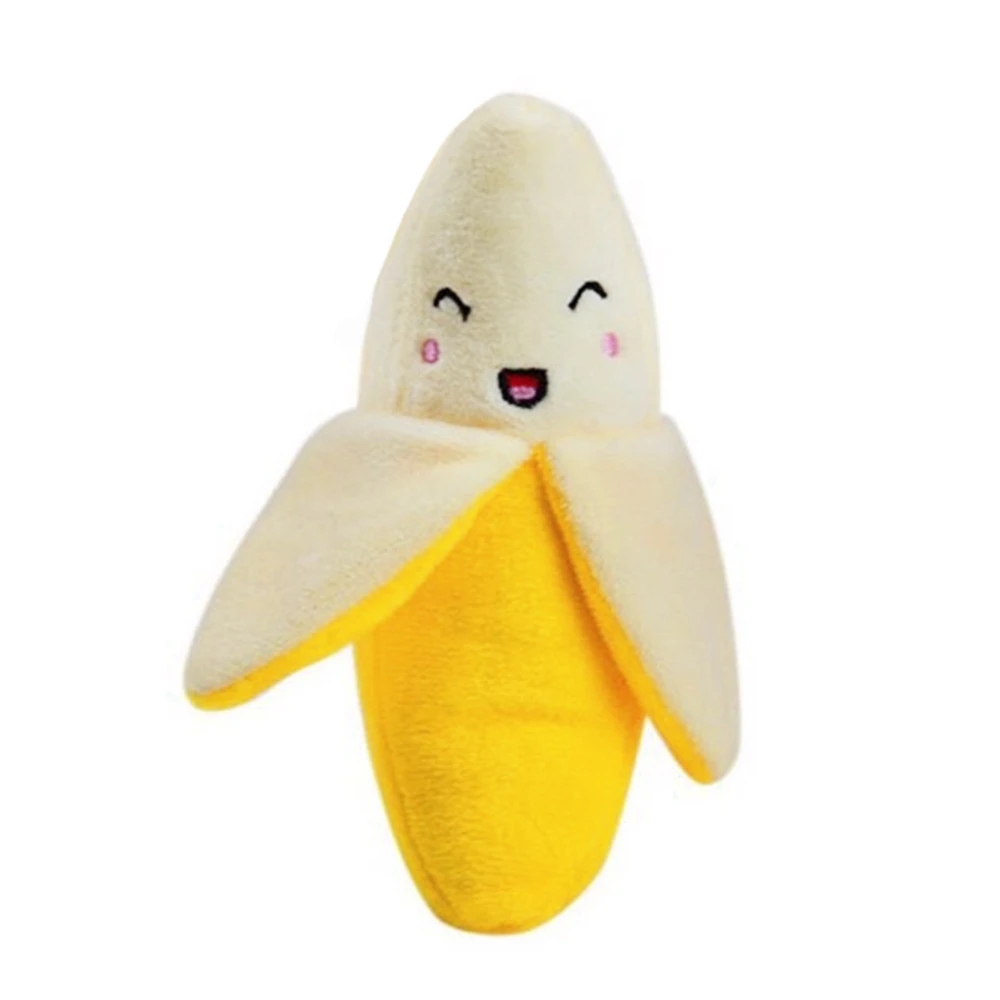 dog banana toy