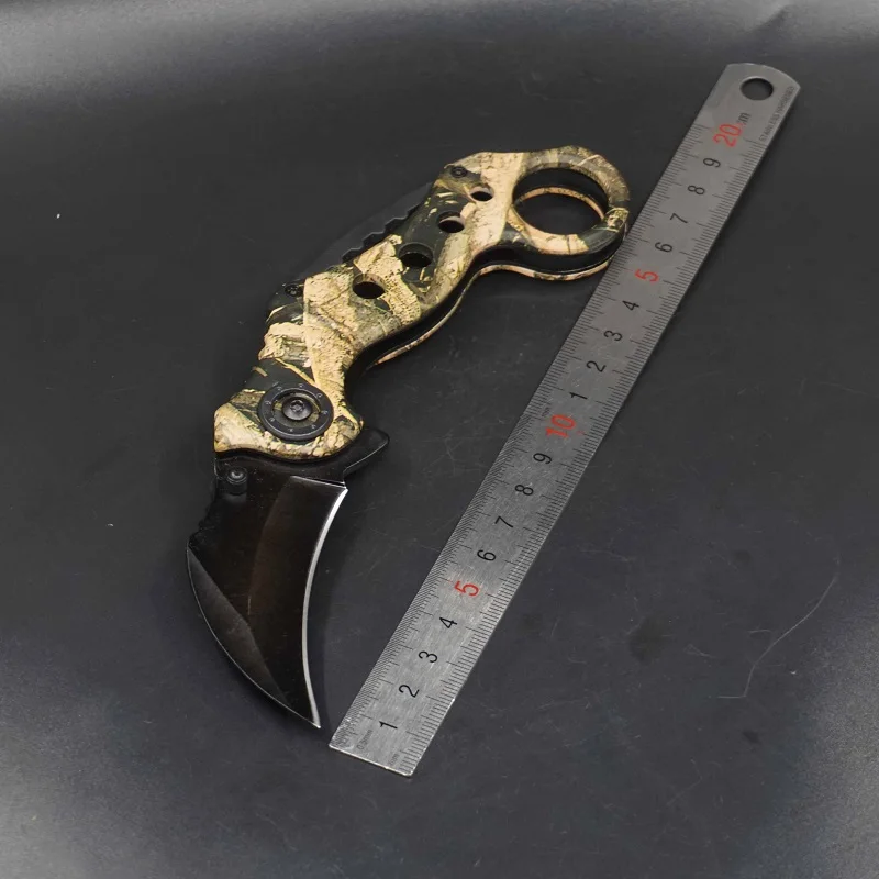 Складной нож karambit тактический CS go открытый кемпинг карманный нож для охоты выживания тактические ножи коготь утилита EDC мульти инструменты