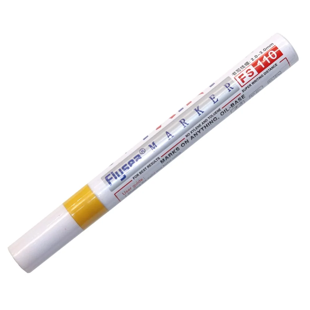 Paint Marker Pen 12 Colors DIY Fill Durable Low Odor Tire Graffiti Stationery Environmental Protection Painting Supplies