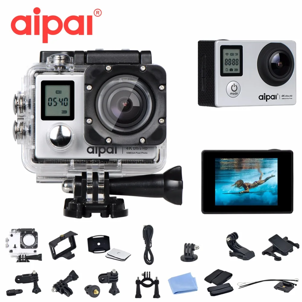 Aipal A1 font b Action b font font b Camera b font Double Screen 4K Ultra