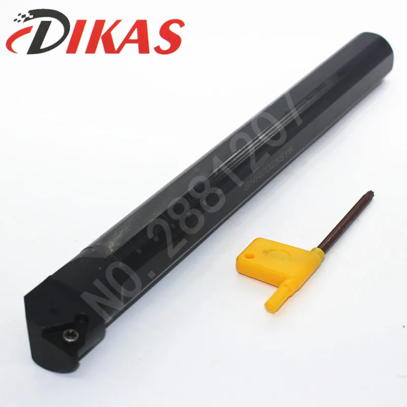 

Dikas 1pcs SNR0025S16 CNC internal thread shank for machining internal thread lathe machine tool turret 25MM