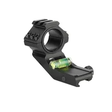 Тактический сверхмощный прицел крепление 25,4 мм 30 мм кольцо консольный кронштейн для винтовочного прицела с пузырьковым уровнем 20 мм база для рейки