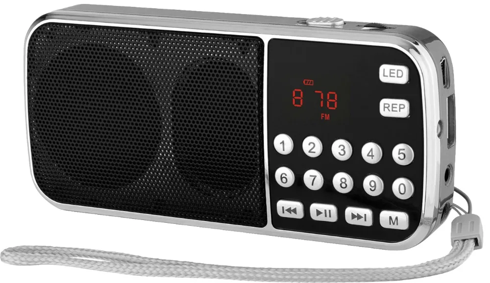Бесплатная доставка заводская цена L 088 Портативный hifi мини динамик MP3 плеер