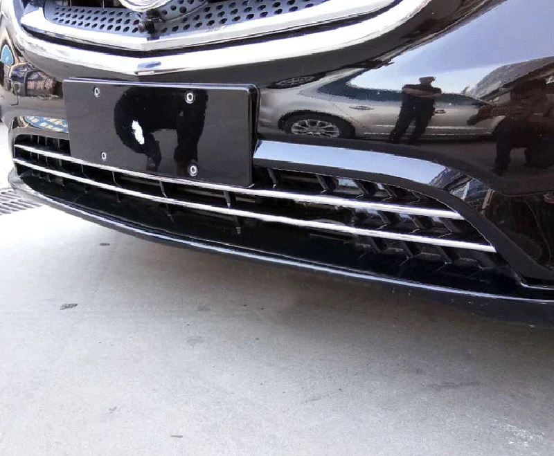 Front Bottom Grill Grid Grille Cover Trim For Mercedes Benz GLE Coupe C292 15-16