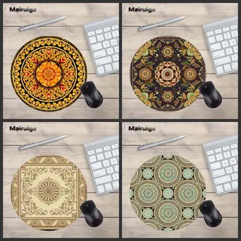 

Mairuige High Quality Pattern Lifelike Round MousePad Laptop 200X200MM Size PC Game Home Diy Gamer Speed Version Mats