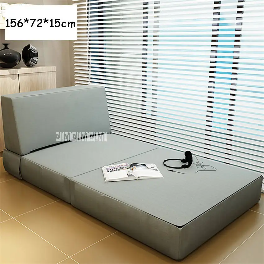 N826 складной диван для гостиной, кровать для сна, Многофункциональный моющийся ленивый диван, современный простой удобный диван татами, стул - Цвет: A