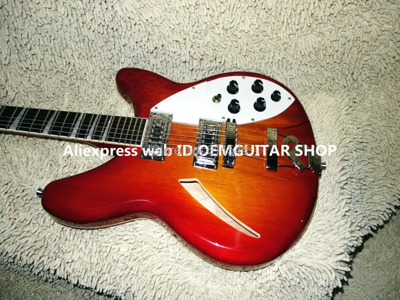 

Wholesale Guitars 6 Strings Cherry Burst 325 330 Electric Guitars OEM Musical instruments